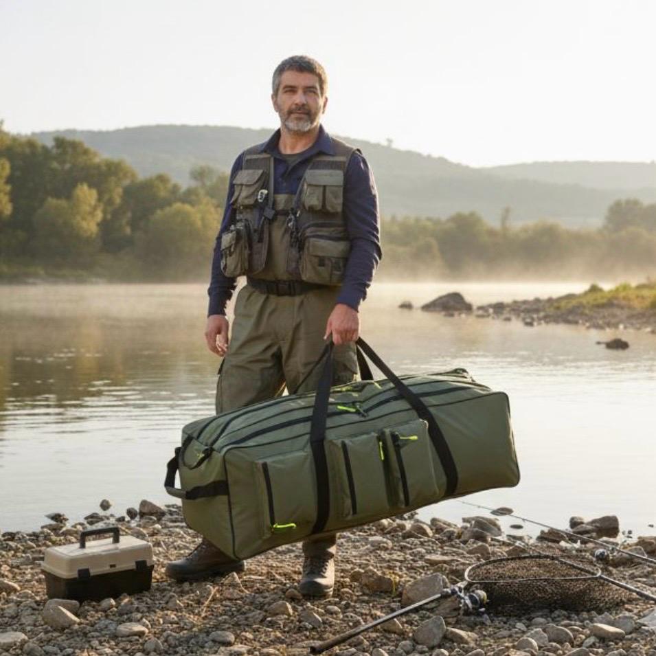 Türk Hunter Balıkçı Oltası Çantası – 7 Gözlü