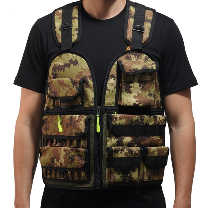 Türk Hunter Çantalı Av Yeleği
