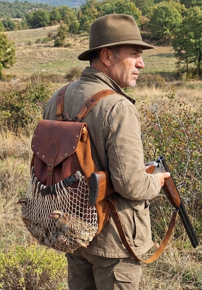 Türk Hunter El Üretimi Retro Çoban Çanta