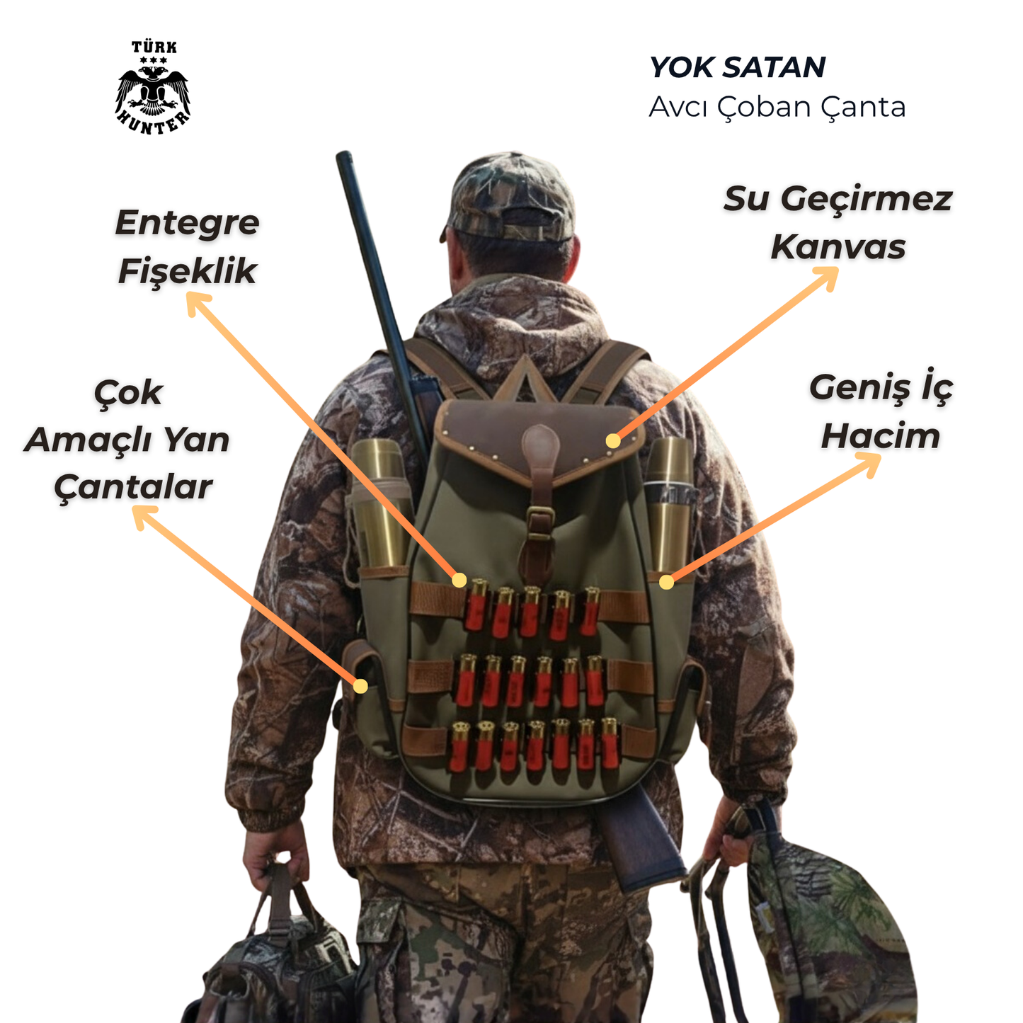 Türk Hunter Avcı Çoban Çanta