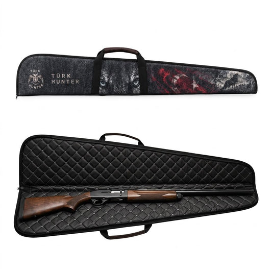 Türk Hunter Çifte s poze tüfek kılıfı