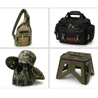Türk Hunter 4'lü Balık & Kara Avı Set
