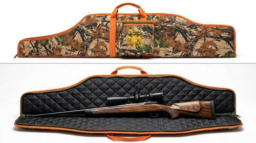 Türk Hunter 131×30 cm yivli dürbünlü tüfek kılıfı,