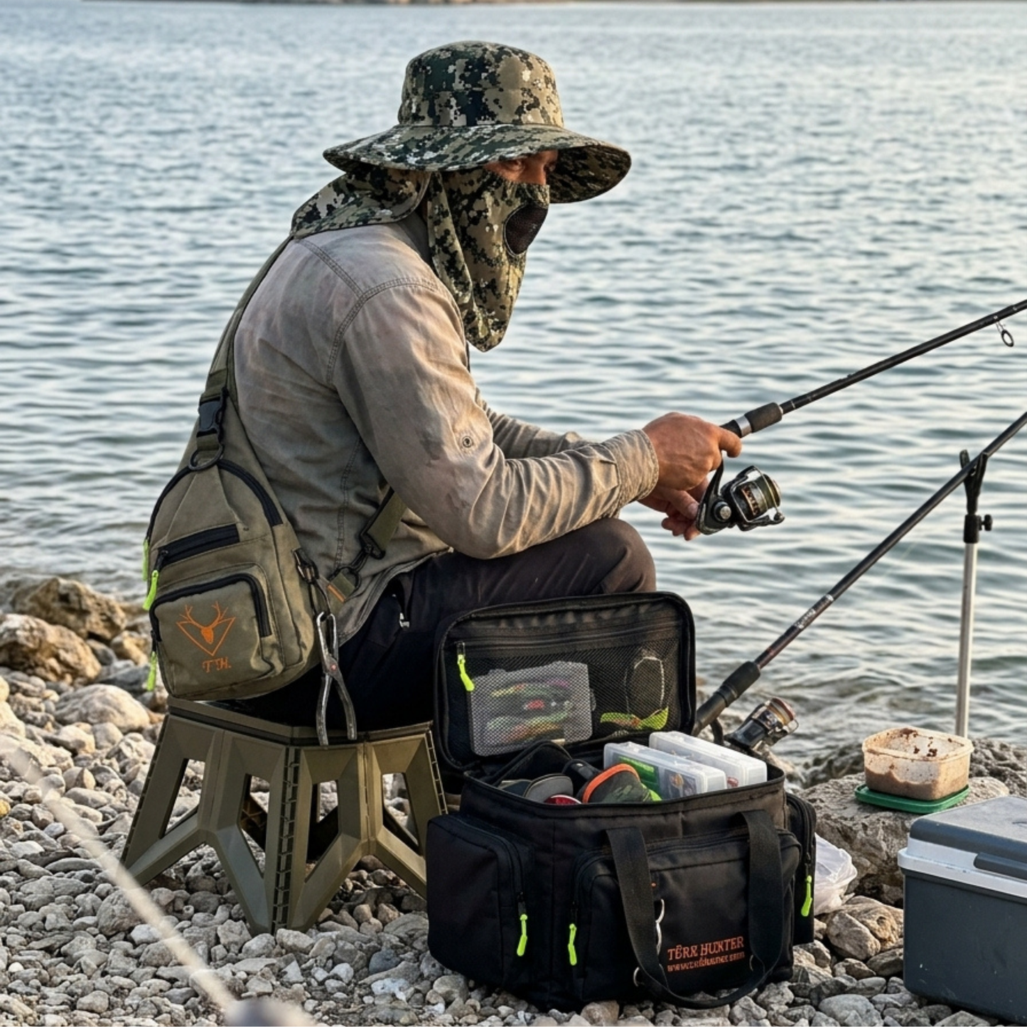 Türk Hunter 4'lü Balık & Kara Avı Set