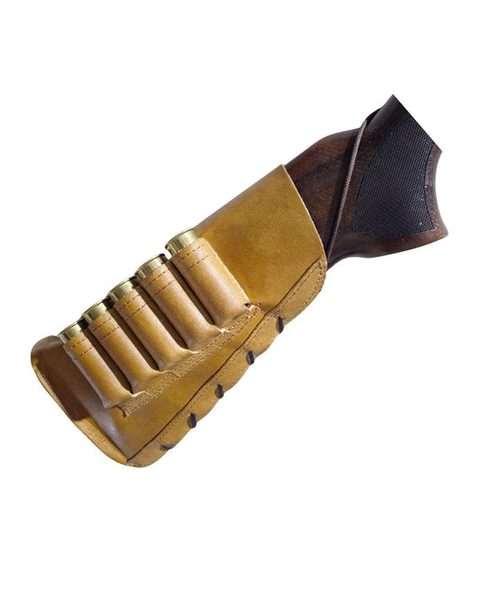 Turk Hunter 12 Calibre Maxi Deri Dipçik Kılıfı