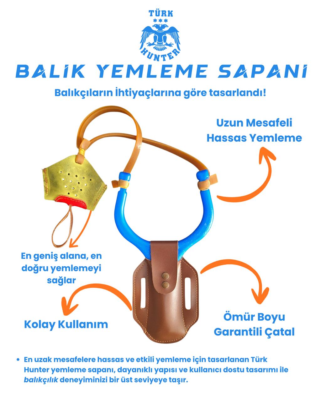 Türk Hunter Balık Yemleme Sapanı