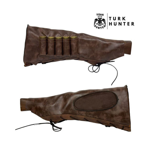 Türk Hunter Fişeklikli Dipçik Kılıfı – Suni Deri