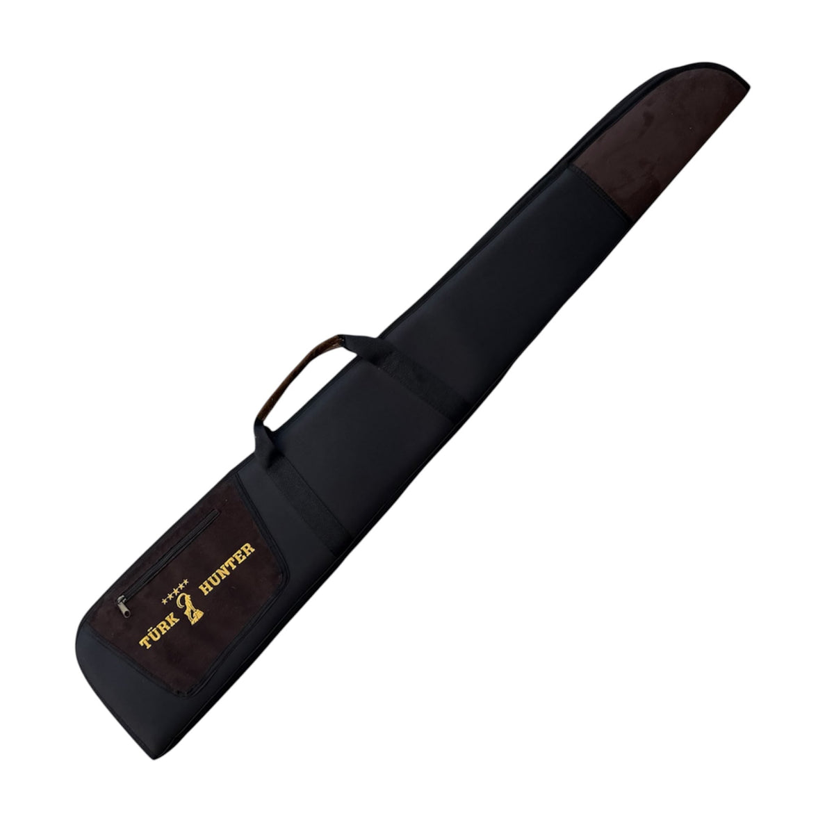 Çift tüfek alan Türk Hunter 132 cm tüfek kılıfı,